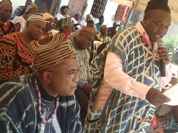 SHEY LUKONG PIUS, VPG NSODA ASSISTING MFOOME AT DOUALA ENLARGED EXCO